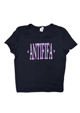 Load image into Gallery viewer, 8 Ball Community is ANTIFIFA Baby Tee
