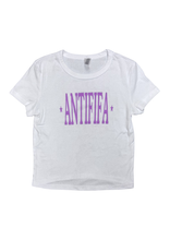 Load image into Gallery viewer, 8 Ball Community is ANTIFIFA Baby Tee

